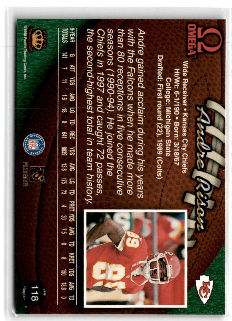 1998 Pacific Omega Andre Rison