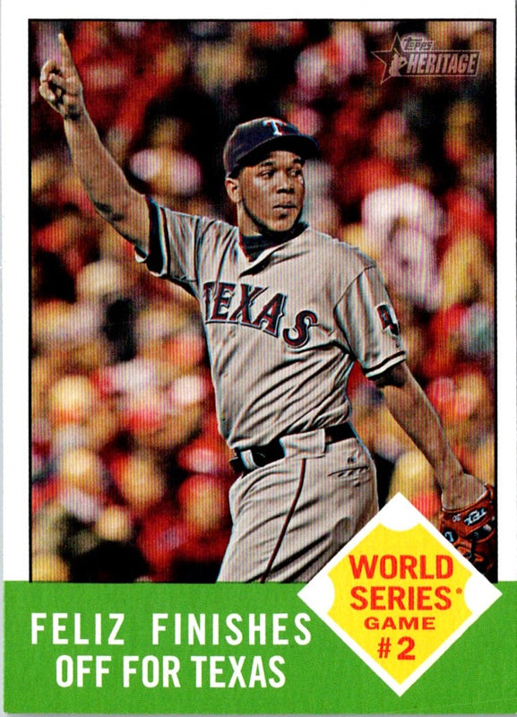 2012 Topps Heritage Neftali Feliz #143