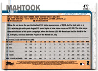 2019 Topps Detroit Tigers Mikie Mahtook #DT-16