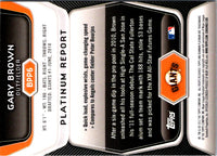 2012 Bowman Platinum Prospects Gary Brown #BPP6