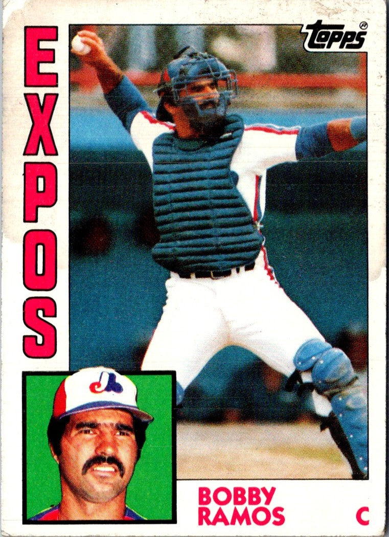 1984 Topps Bobby Ramos