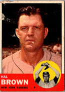1963 Topps Hal Brown