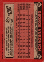 1986 Topps George Vukovich #483