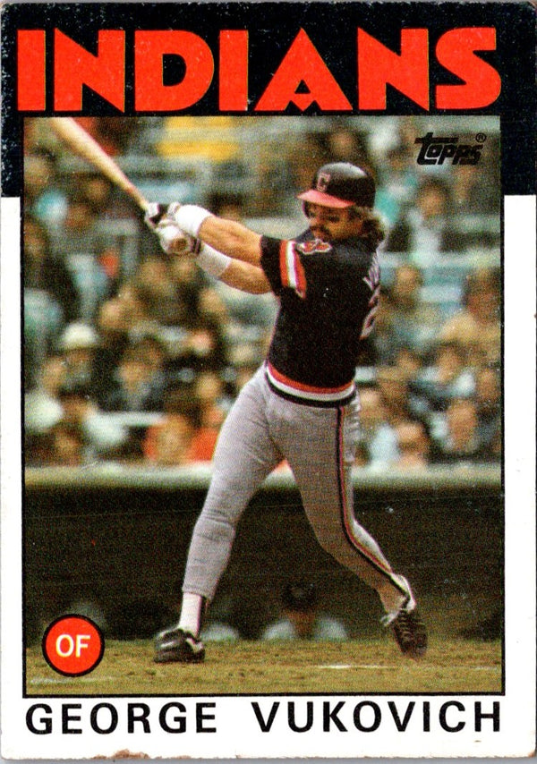 1986 Topps George Vukovich #483