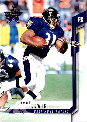 2001 Leaf Rookies & Stars Jamal Lewis #38