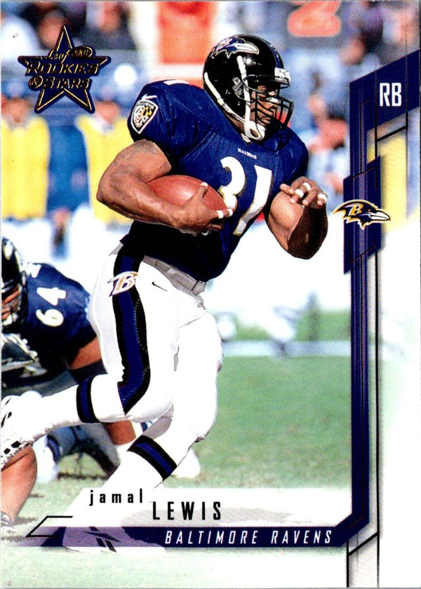 2001 Leaf Rookies & Stars Jamal Lewis #38