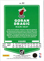 2021 Donruss Holo Red and Gold Laser Goran Dragic #62