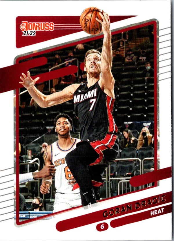 2021 Donruss Holo Red and Gold Laser Goran Dragic #62