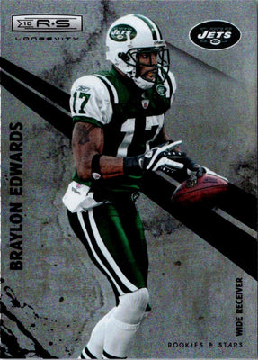 2010 Panini Rookies & Stars Longevity Braylon Edwards #100