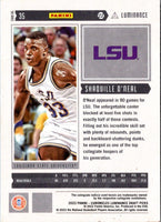 2022 Panini Chronicles Draft Picks Luminance Shaquille O'Neal #35