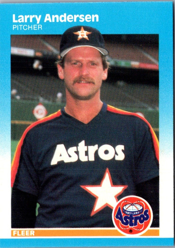 1987 Fleer Larry Andersen #49