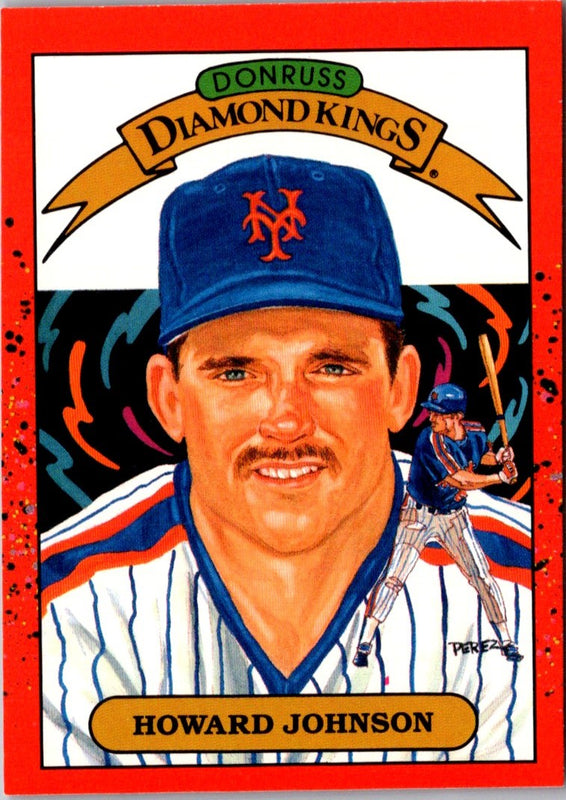 1990 Donruss Super Diamond Kings Howard Johnson #18