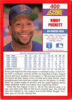 1990 Score Kirby Puckett #400