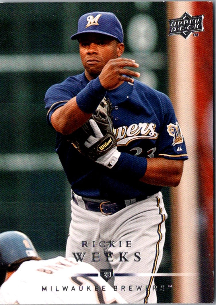 2008 Upper Deck Rickie Weeks