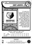 2022 Hoops Blue Jake LaRavia