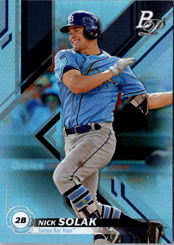 2019 Bowman Platinum Top Prospects Nick Solak #TOP-16