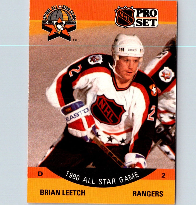 1990 Score Young Superstars Brian Leetch