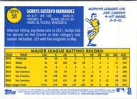 2019 Topps Heritage Gorkys Hernandez #58