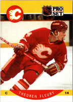 1990 Pro Set Theoren Fleury #33