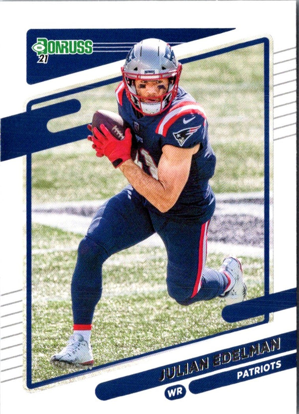 2021 Donruss Press Proof Blue Julian Edelman #45