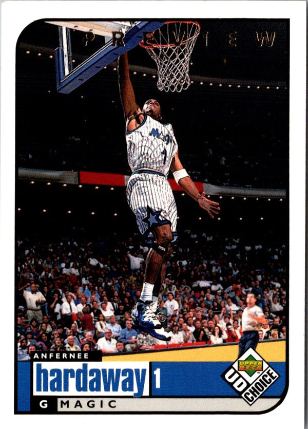 1998 UD Choice Anfernee Hardaway #100