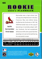 2001 Upper Deck Decade 1970's Keith Hernandez #109