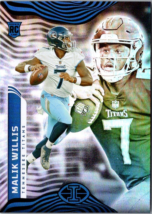 2022 Panini Illusions Malik Willis #97 Rookie