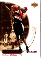 2000 Upper Deck Ovation Rasheed Wallace #43