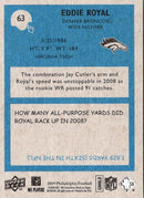 2009 Upper Deck Eddie Royal