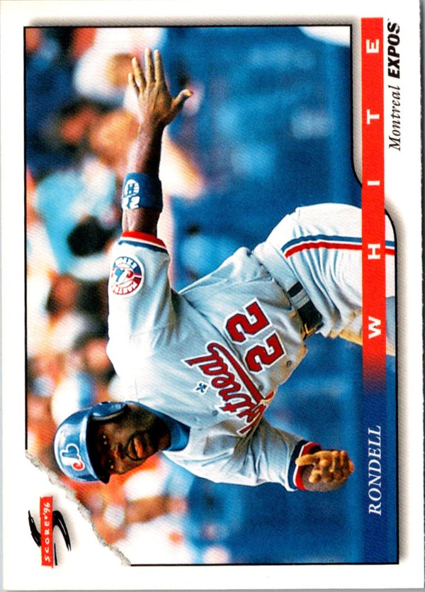 1996 Score Rondell White #50