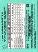 1986 Donruss The Rookies Bip Roberts