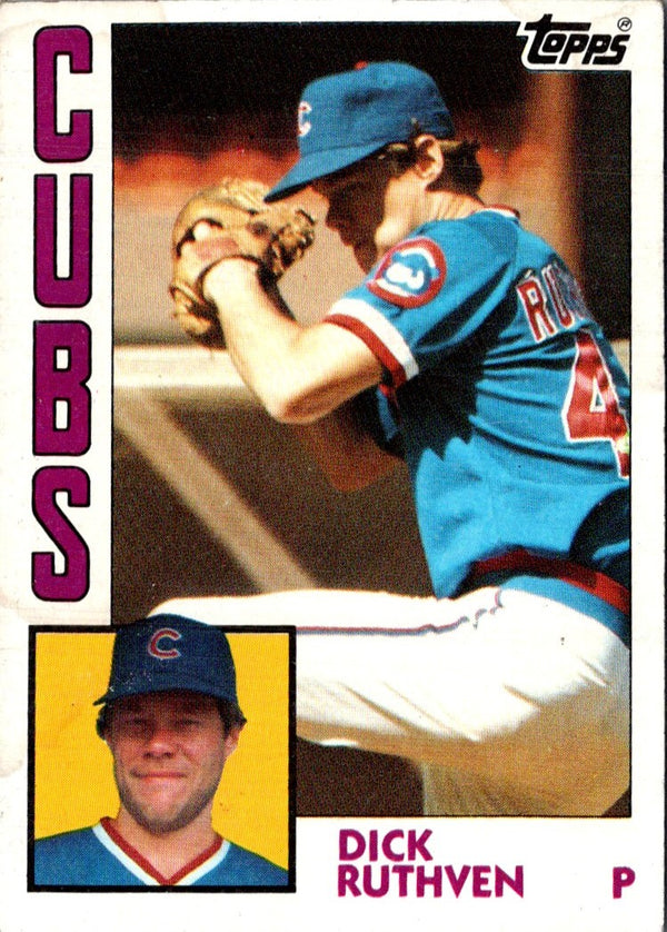 1984 Topps Dick Ruthven #736