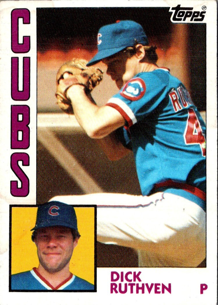 1984 Topps Dick Ruthven