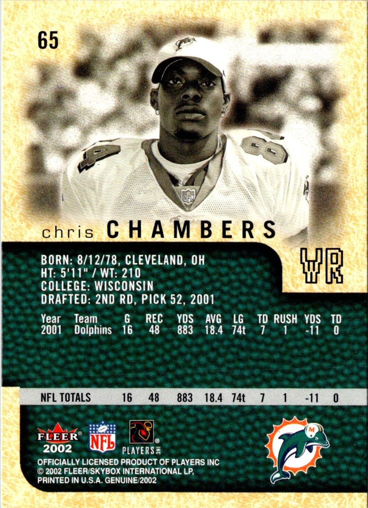 2002 Fleer Genuine Chris Chambers