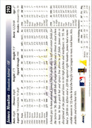 1997 Score Artist's Proofs White Border James Mouton