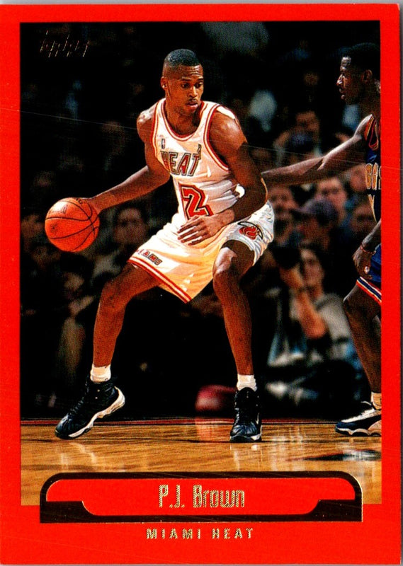 1999 Topps P.J. Brown #72