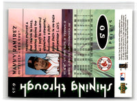 2004 Upper Deck Power Up Shining Through Manny Ramirez #ST-9