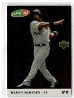 2004 Upper Deck Power Up Shining Through Manny Ramirez #ST-9