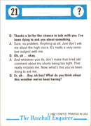 1992 Confex Baseball Enquirer Dave Stewart