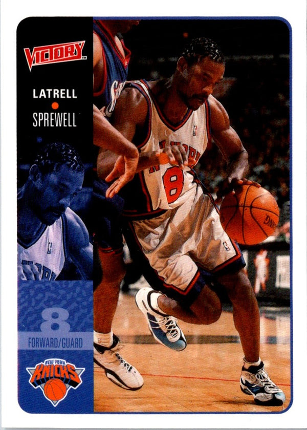 2000 Upper Deck Victory Latrell Sprewell #139