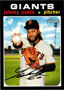 2020 Topps Heritage Johnny Cueto