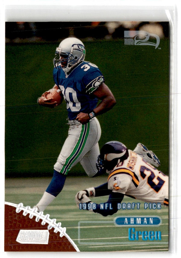 1998 Stadium Club Ahman Green #187 Rookie