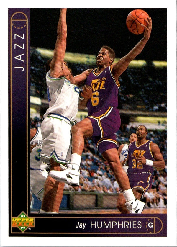 1993 Upper Deck Jay Humphries #301