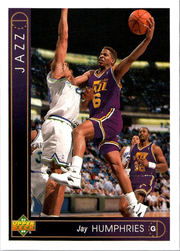 1993 Upper Deck Jay Humphries #301