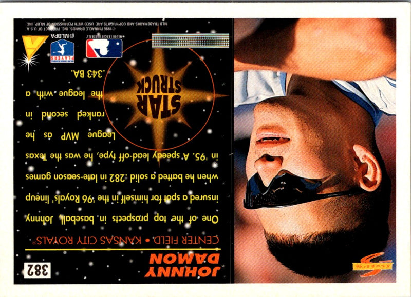 1996 Score Johnny Damon