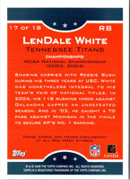 2006 Topps True Champions LenDale White #17