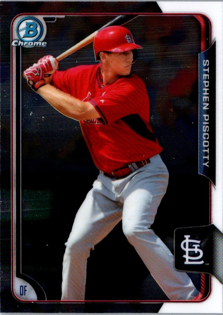 2015 Bowman Chrome Prospects Stephen Piscotty