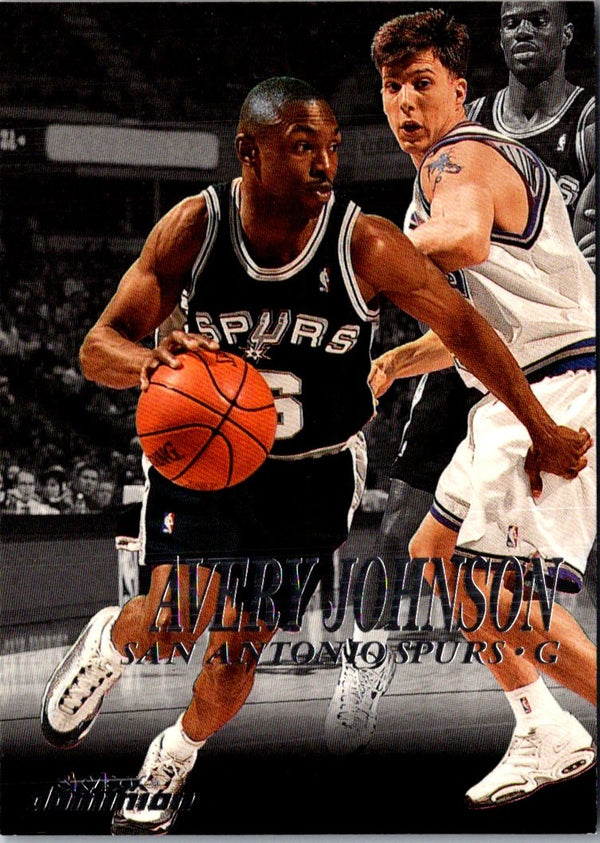 1999 SkyBox Dominion Avery Johnson #134