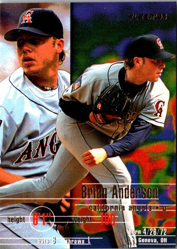 1995 Fleer Brian Anderson #218