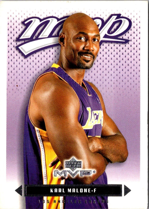 2003 Upper Deck MVP Karl Malone #75